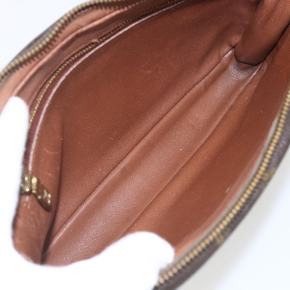 LOUIS VUITTON Monogram Clutch Bag 2 Set LV Auth ka638