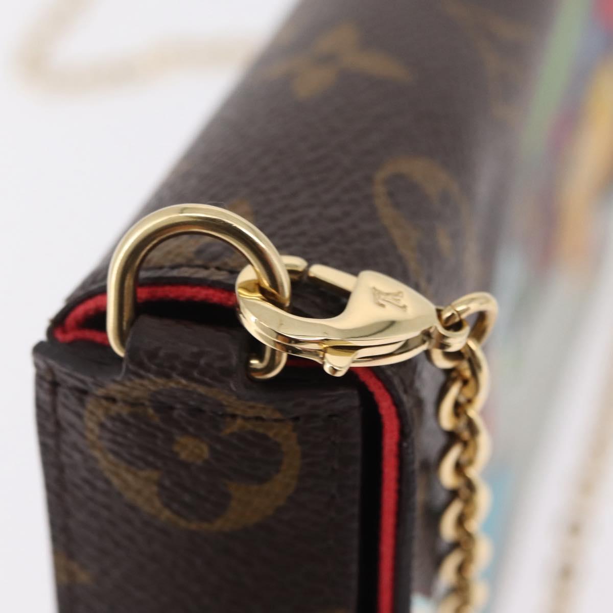 LOUIS VUITTON Monogram Vivienne Pochette Felice Shoulder Bag LV Auth ka6388SAM