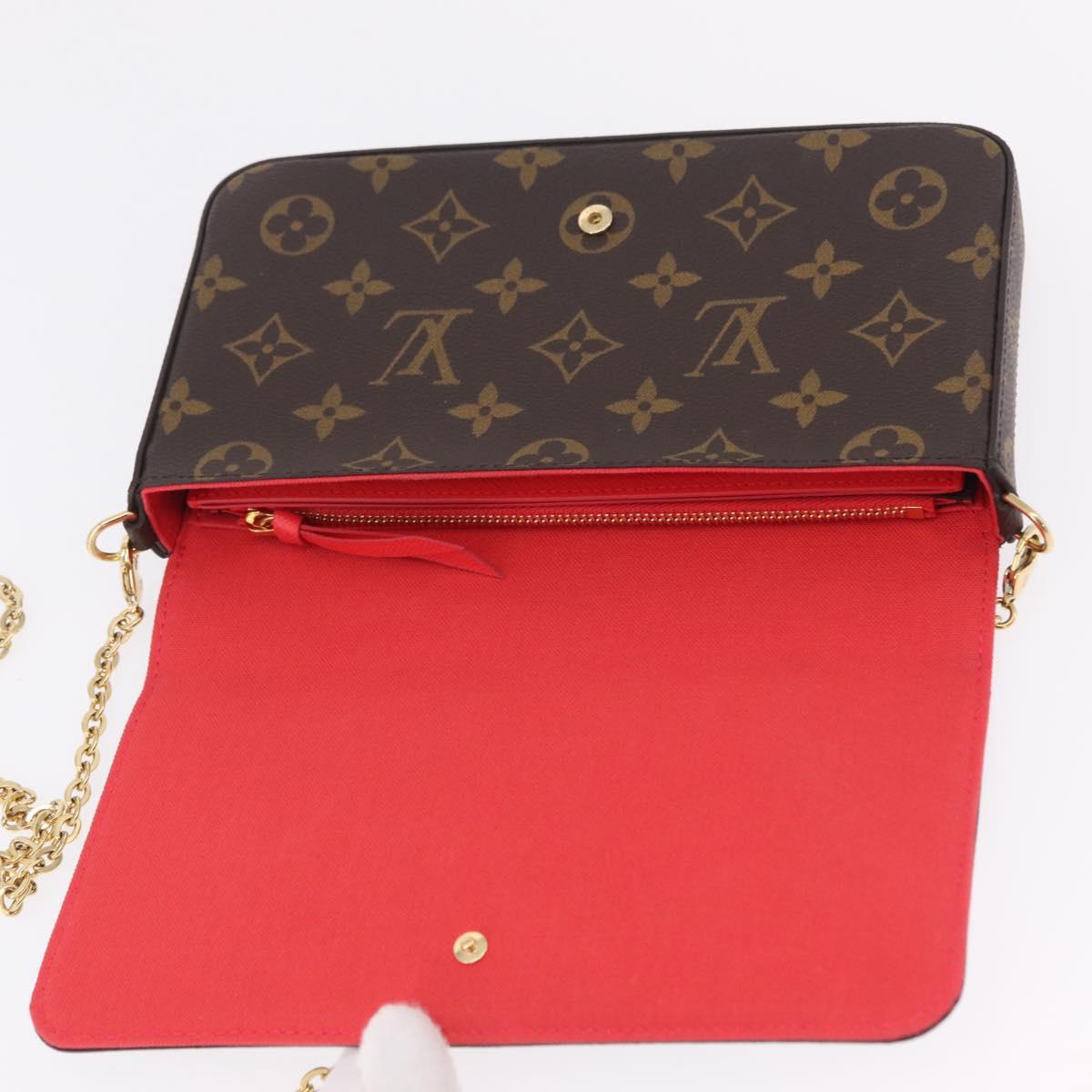 LOUIS VUITTON Monogram Vivienne Pochette Felice Shoulder Bag LV Auth ka6388SAM