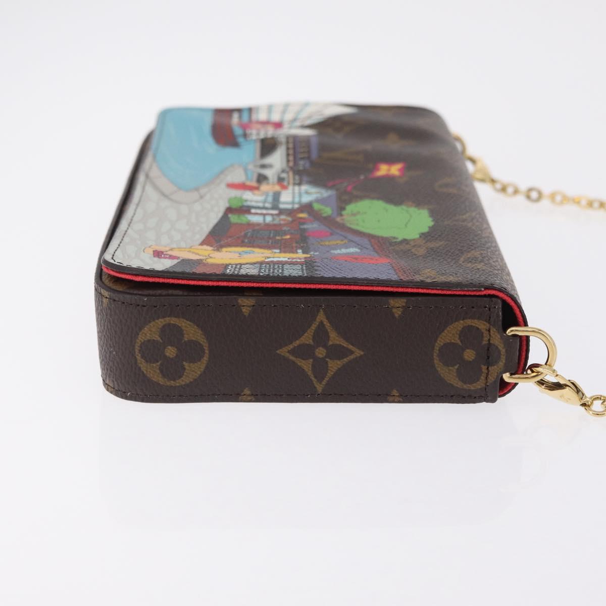 LOUIS VUITTON Monogram Vivienne Pochette Felice Shoulder Bag LV Auth ka6388SAM