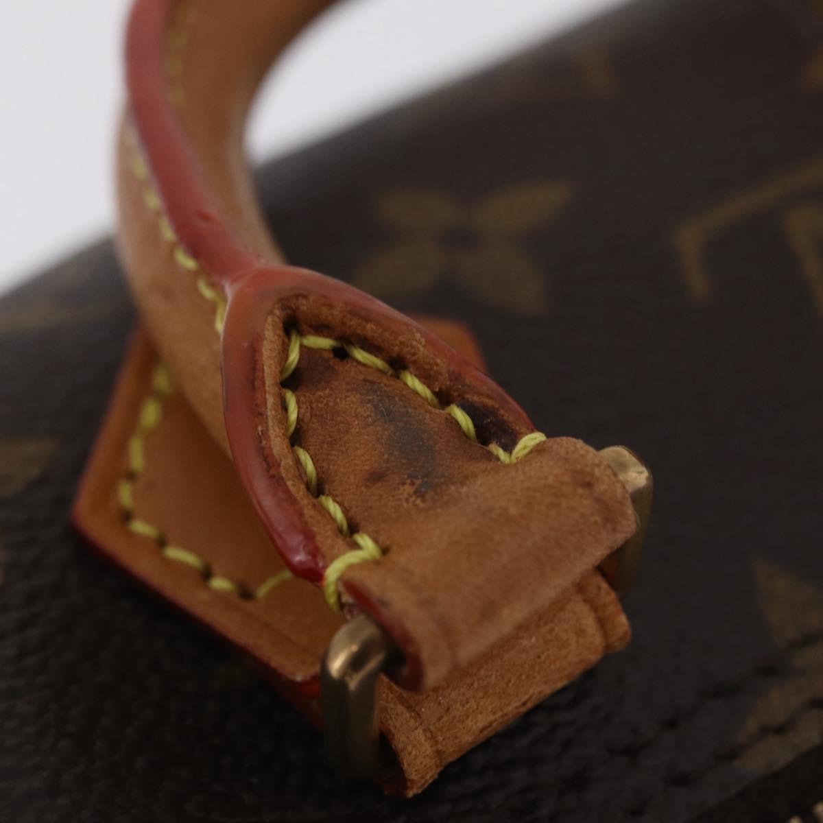 LOUIS VUITTON Monogram Mini Speedy Hand Bag M41534 LV Auth ka6394