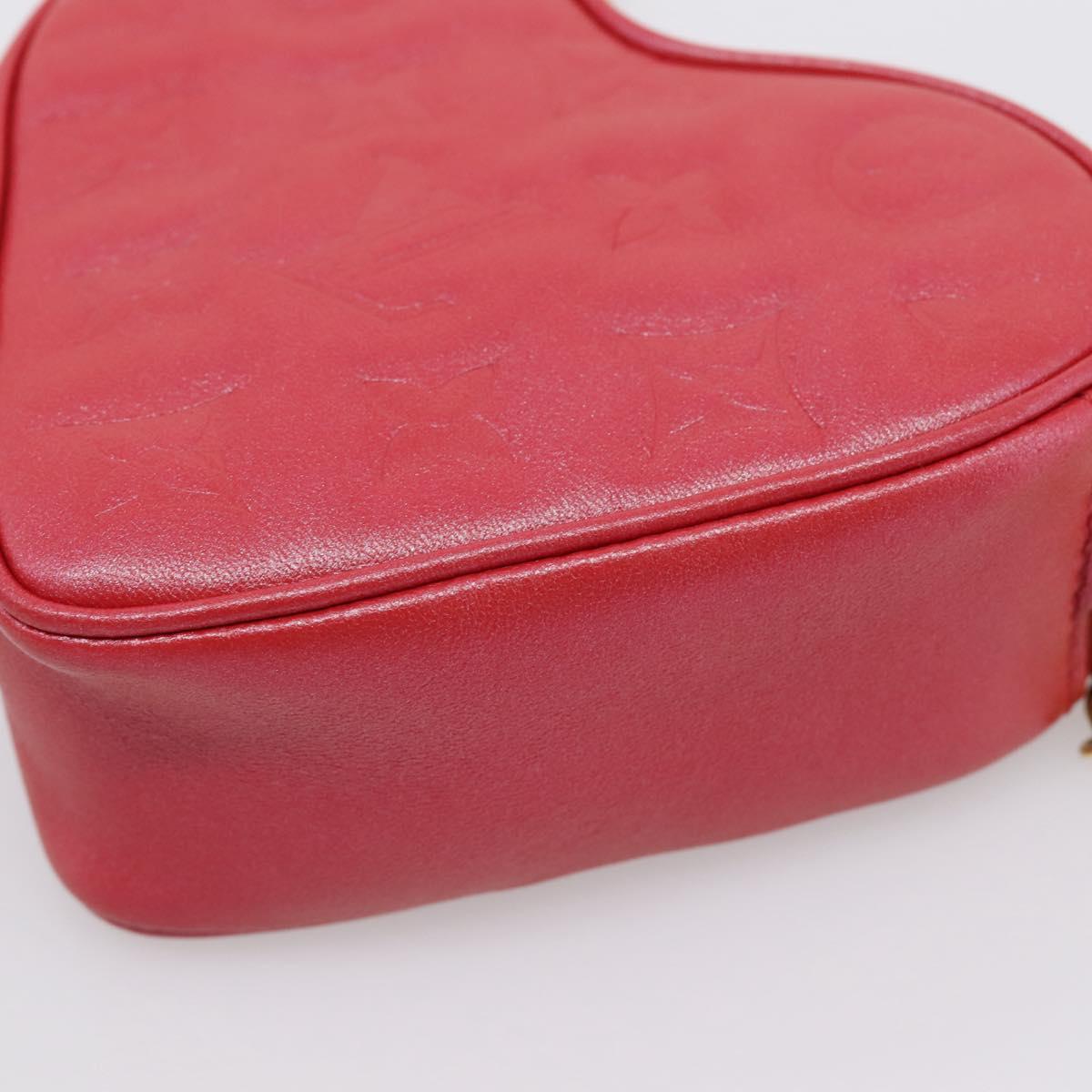 LOUIS VUITTON Falling In Love Collection Hearton Pouch M80837 LV Auth ka6395M