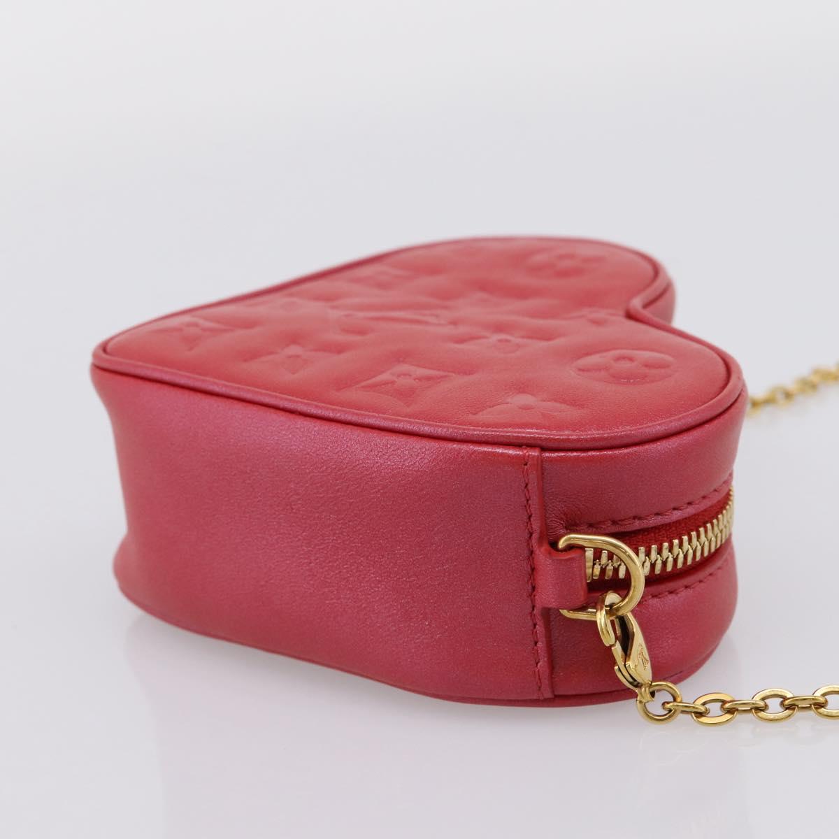 LOUIS VUITTON Falling In Love Collection Hearton Pouch M80837 LV Auth ka6395M