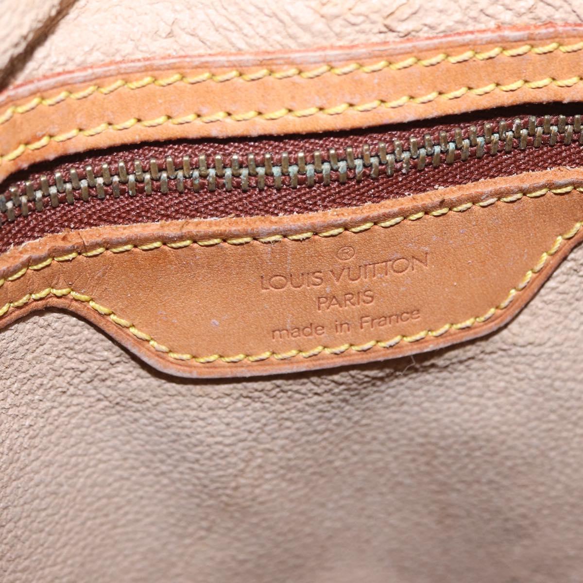 LOUIS VUITTON Monogram Bucket GM Shoulder Bag M42236 LV Auth ka6398