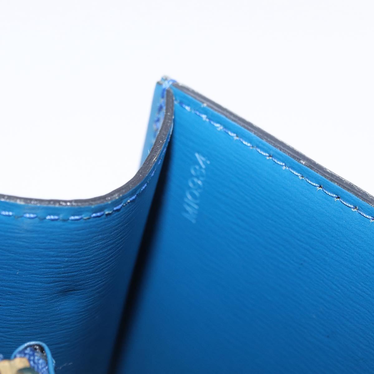 LOUIS VUITTON Epi Malesherbes Hand Bag Blue M52375 LV Auth ka6399A