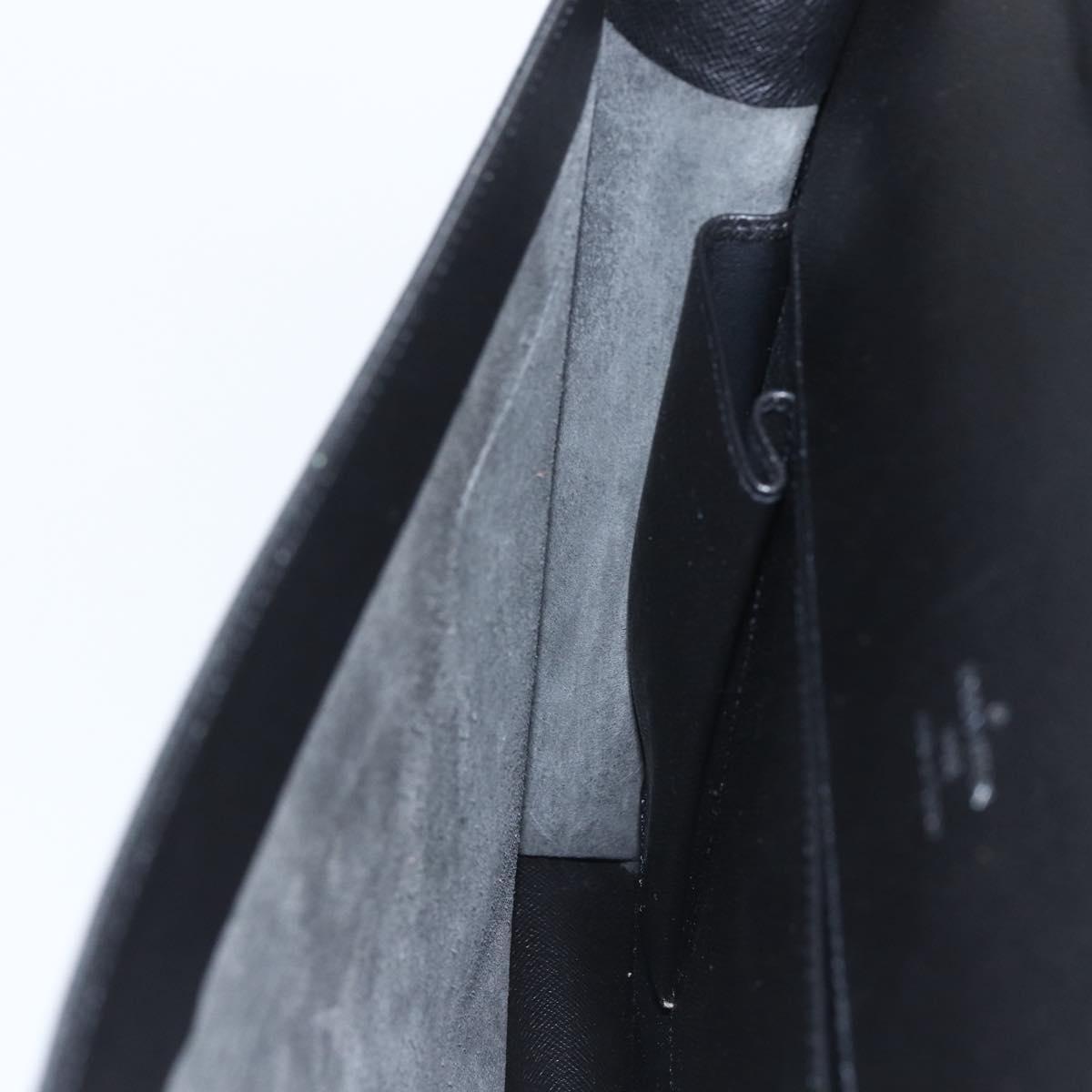 LOUIS VUITTON Taiga Porte Documents Angara Briefcase Ardoise M30772 Auth ka640