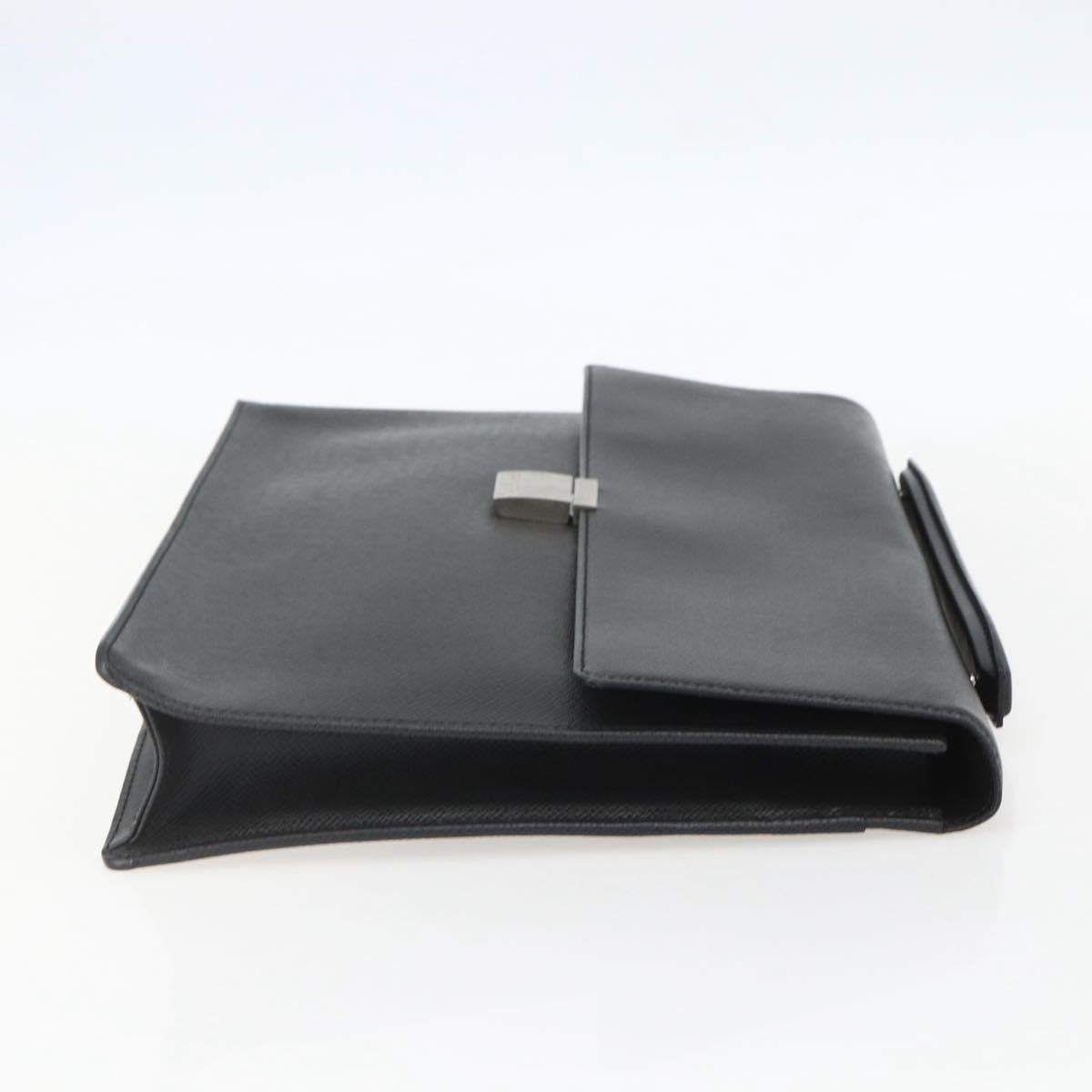 LOUIS VUITTON Taiga Porte Documents Angara Briefcase Ardoise M30772 Auth ka640