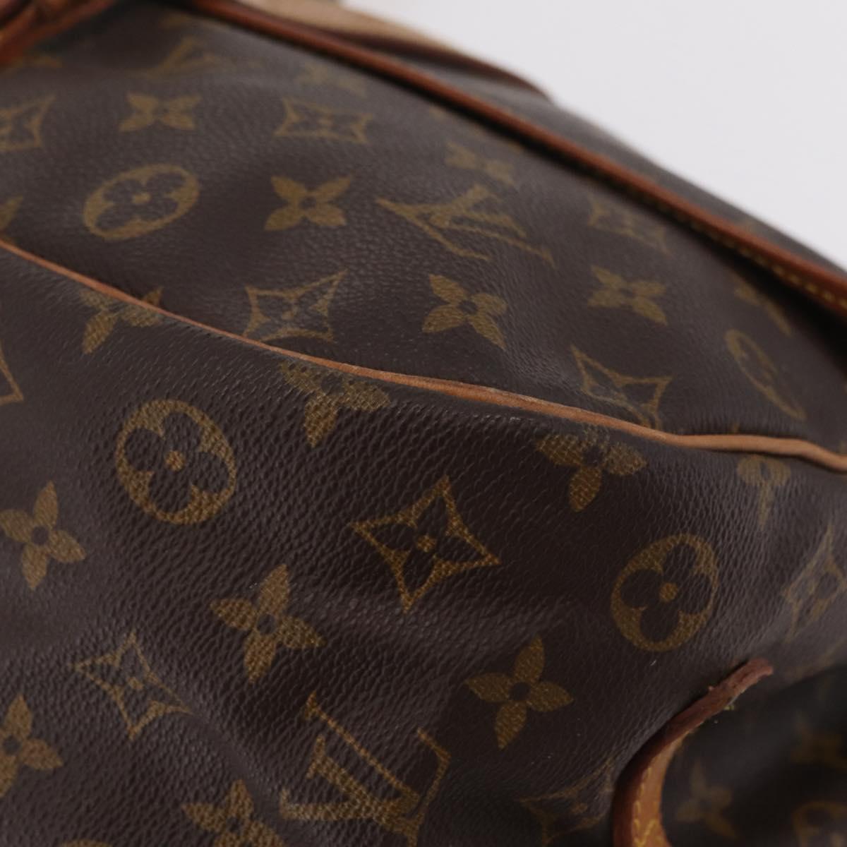 LOUIS VUITTON Monogram Saumur 35 Shoulder Bag M42254 LV Auth ka6403