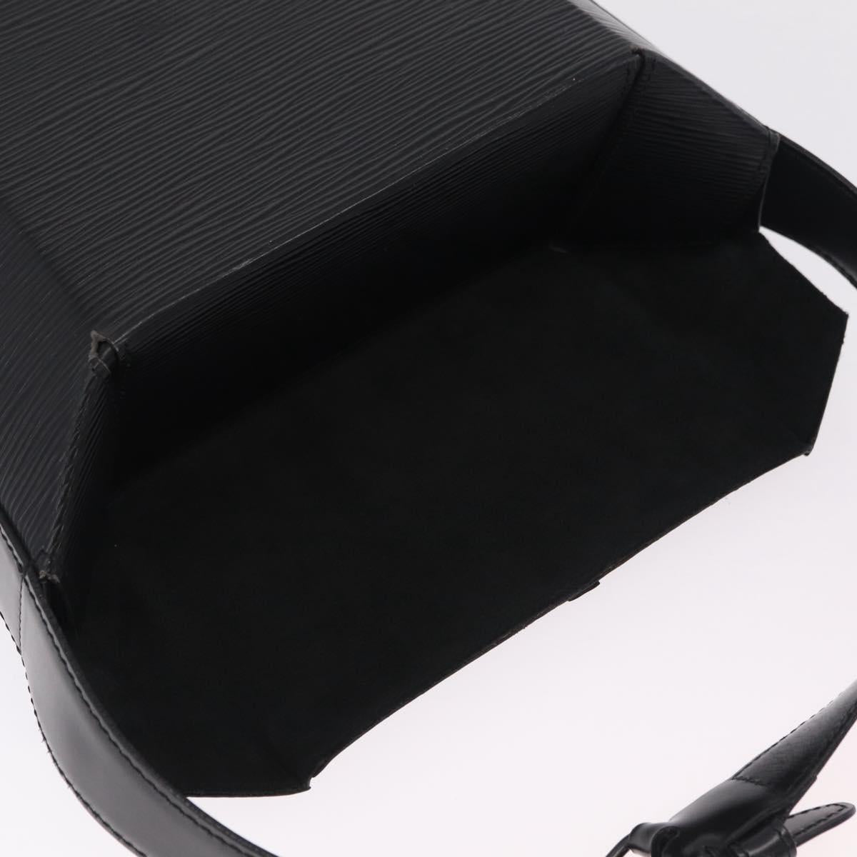 LOUIS VUITTON Epi Sax Shoulder Bag Black M80161 LV Auth ka6409