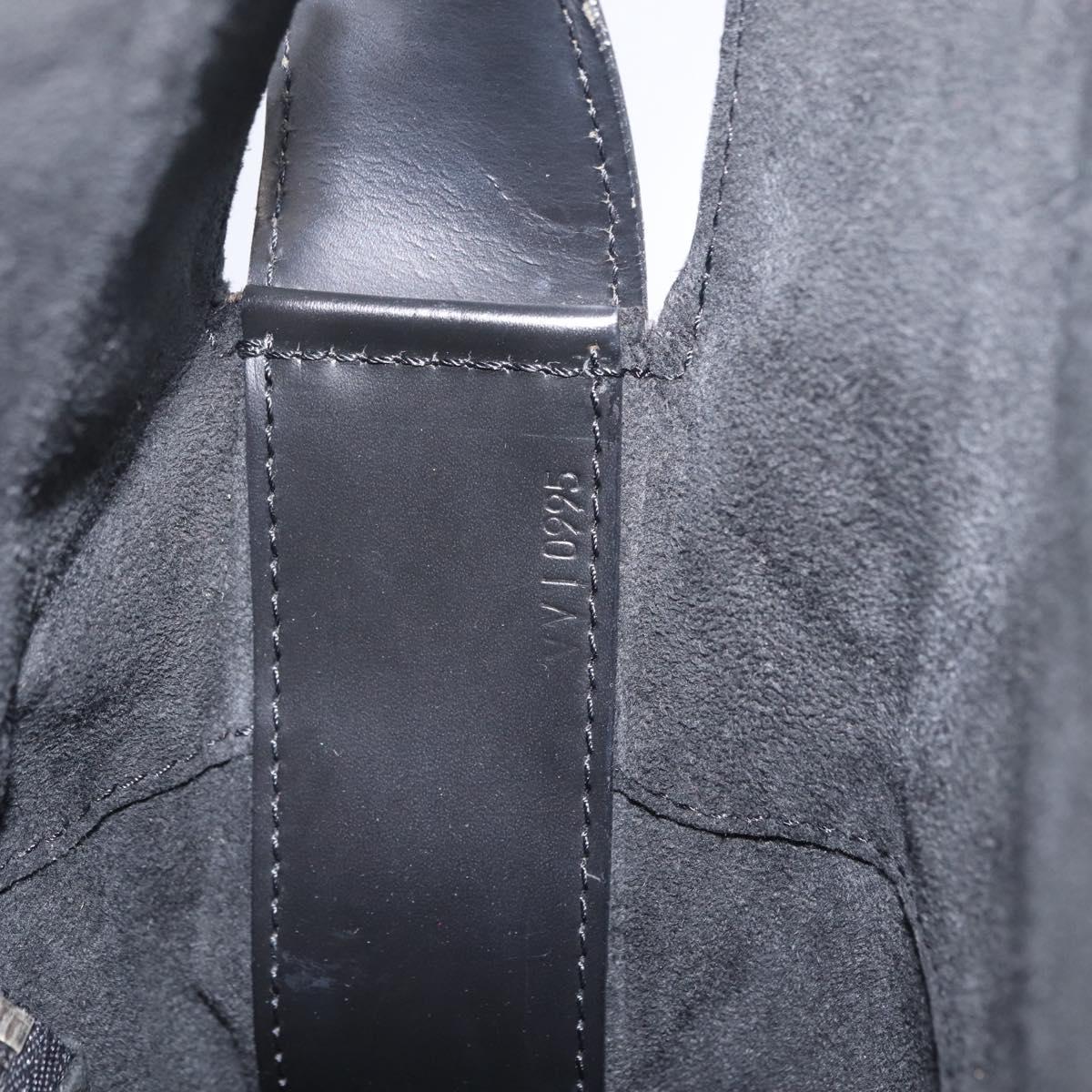 LOUIS VUITTON Epi Sax Shoulder Bag Black M80161 LV Auth ka6409