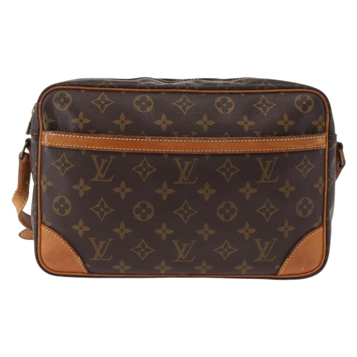 LOUIS VUITTON Monogram Trocadero 30 Shoulder Bag M51272 LV Auth ka642