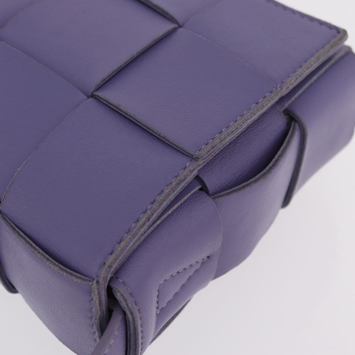 Bottega Veneta MAXI INTRECCIATO Cassette Shoulder Bag Leather Auth ka6424V