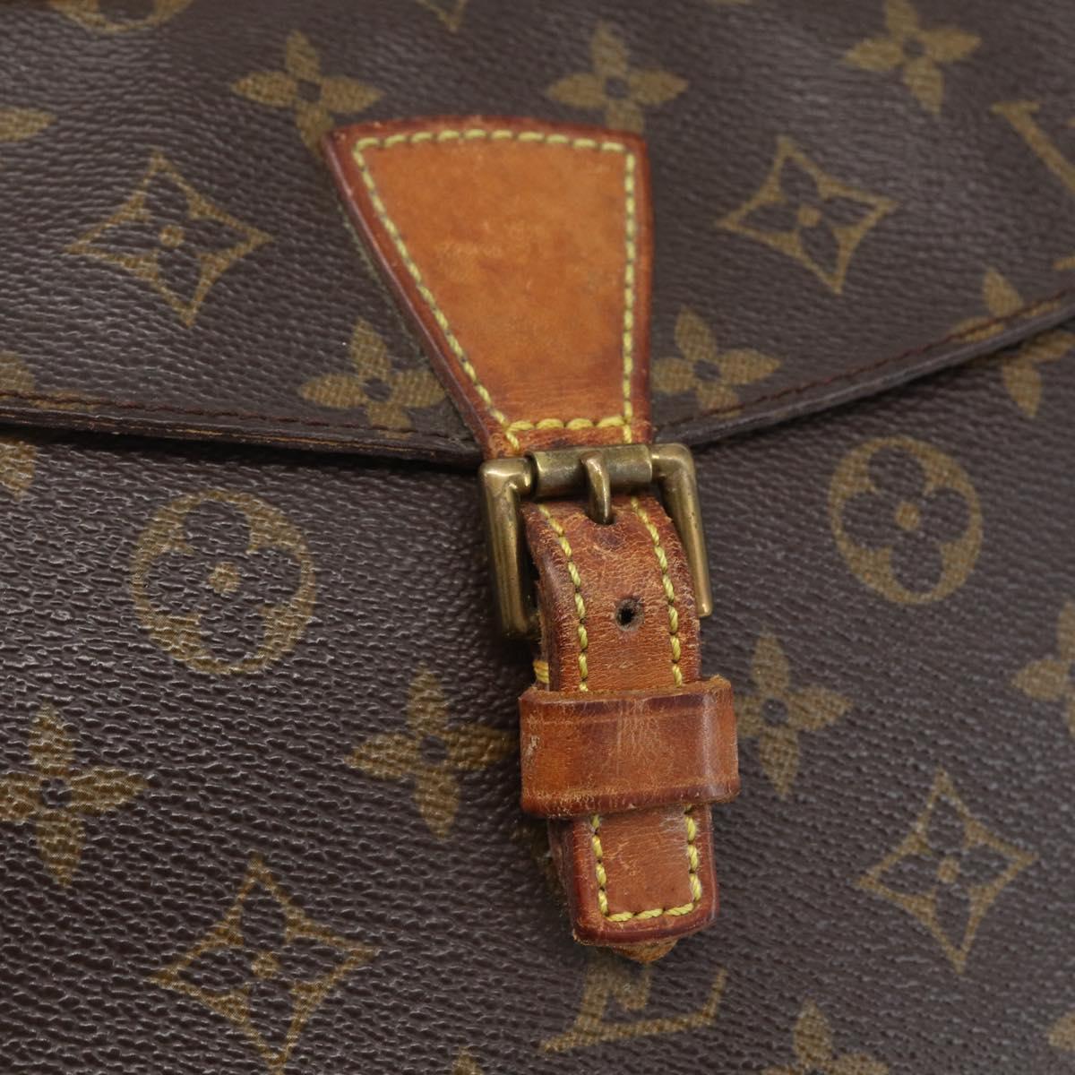 LOUIS VUITTON Monogram Jeune Fille PM Shoulder Bag M51227 LV Auth ka643