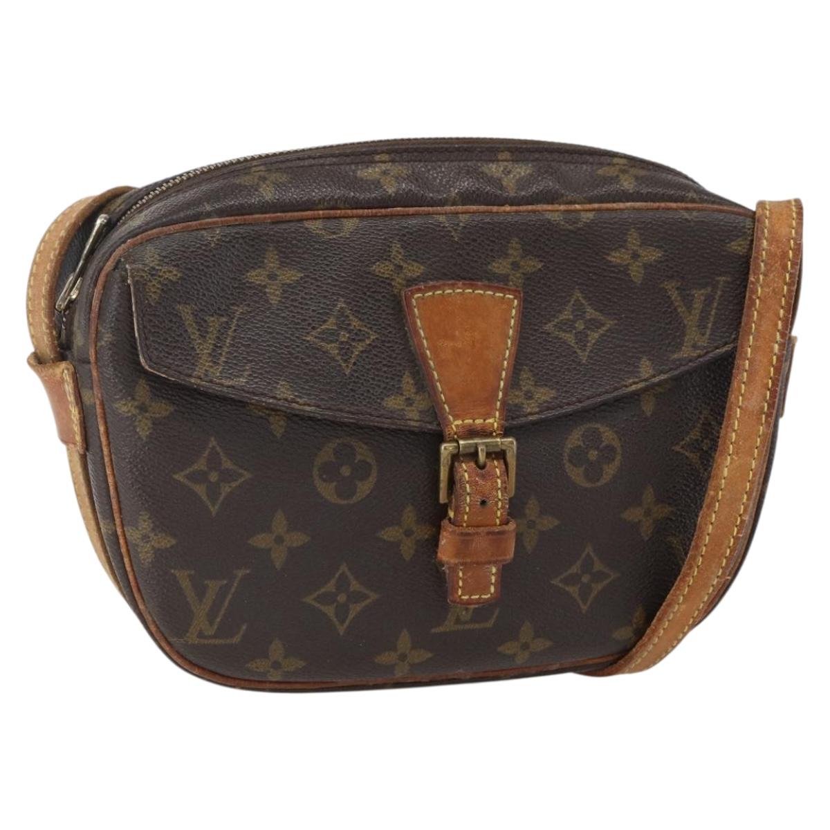 LOUIS VUITTON Monogram Jeune Fille PM Shoulder Bag M51227 LV Auth ka643