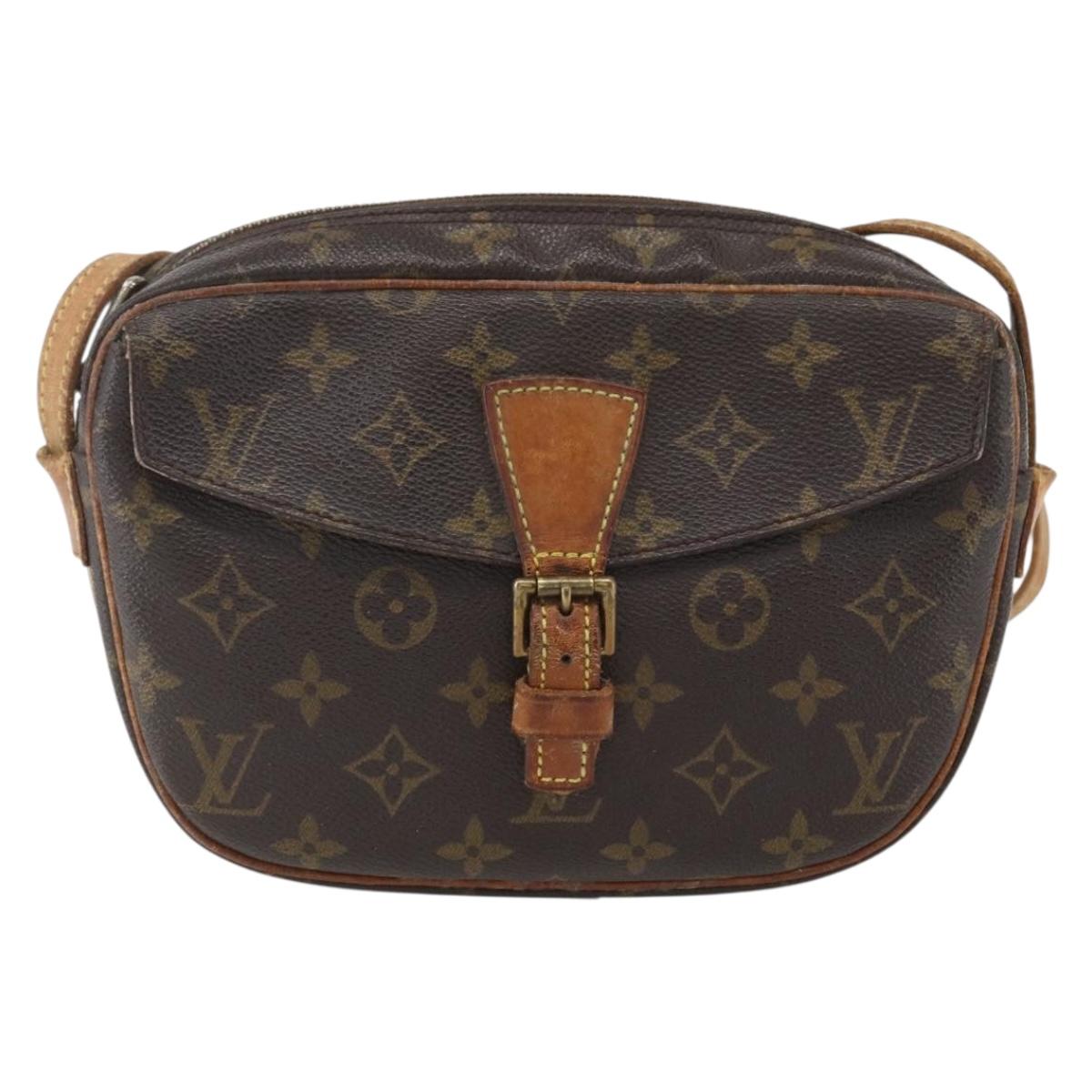 LOUIS VUITTON Monogram Jeune Fille PM Shoulder Bag M51227 LV Auth ka643