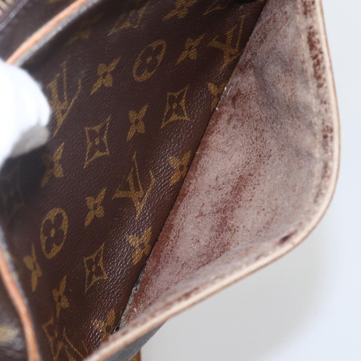 LOUIS VUITTON Monogram Jeune Fille PM Shoulder Bag M51227 LV Auth ka643