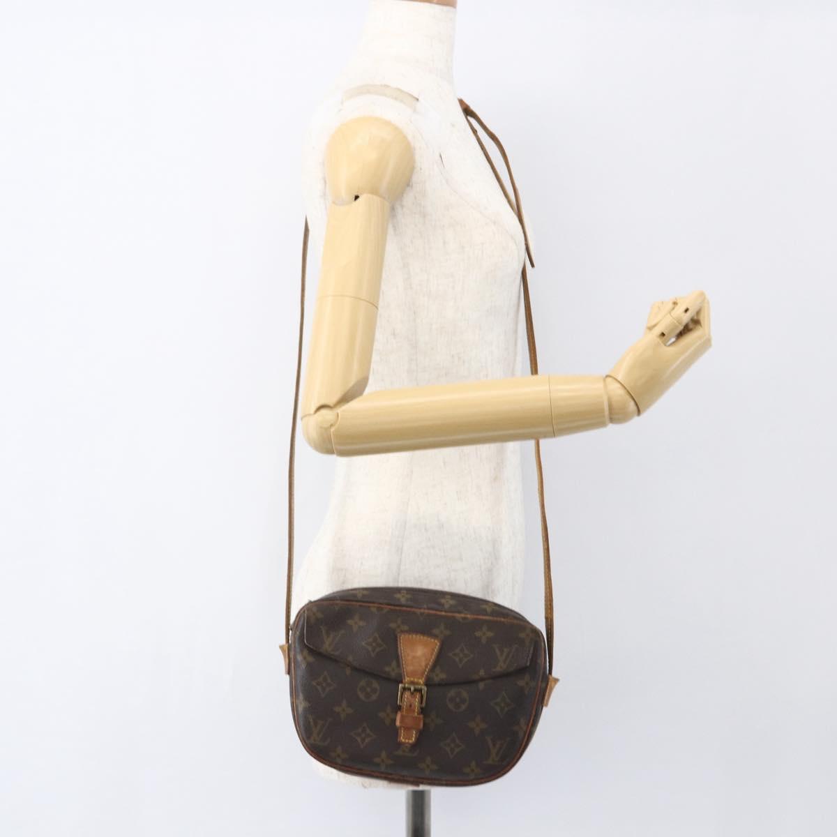 LOUIS VUITTON Monogram Jeune Fille PM Shoulder Bag M51227 LV Auth ka643