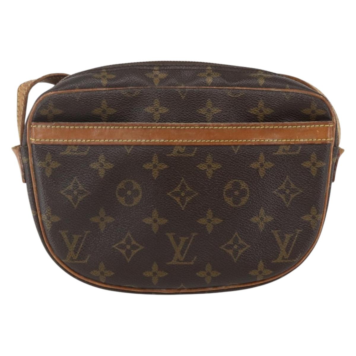 LOUIS VUITTON Monogram Jeune Fille PM Shoulder Bag M51227 LV Auth ka643