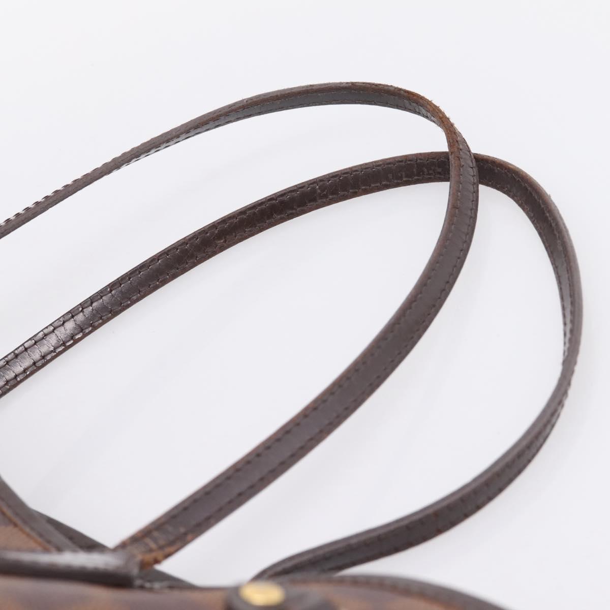 LOUIS VUITTON Damier Ebene Neverfull MM Tote Bag N51105 LV Auth ka6436