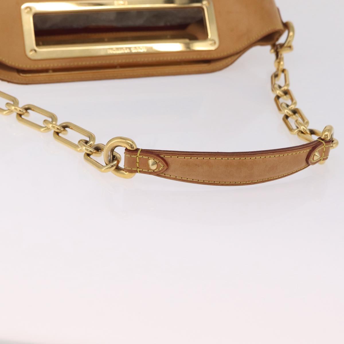 LOUIS VUITTON Monogram Multicolor Judy GM Hand Bag White M40253 LV Auth ka6439V