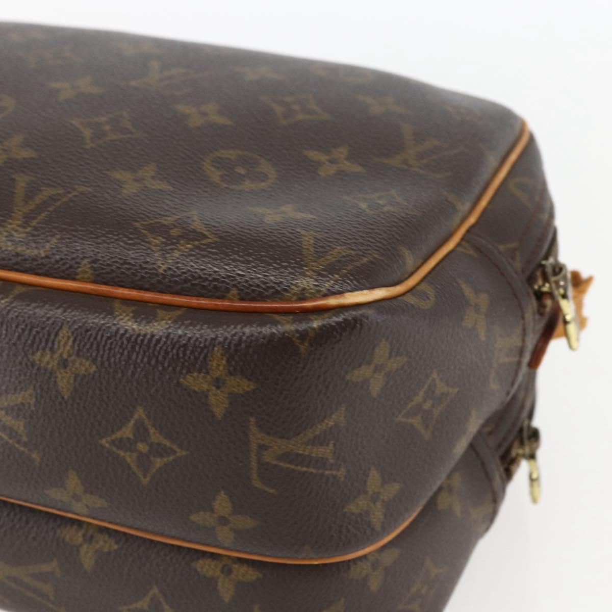 LOUIS VUITTON Monogram Reporter PM Shoulder Bag M45254 LV Auth ka646