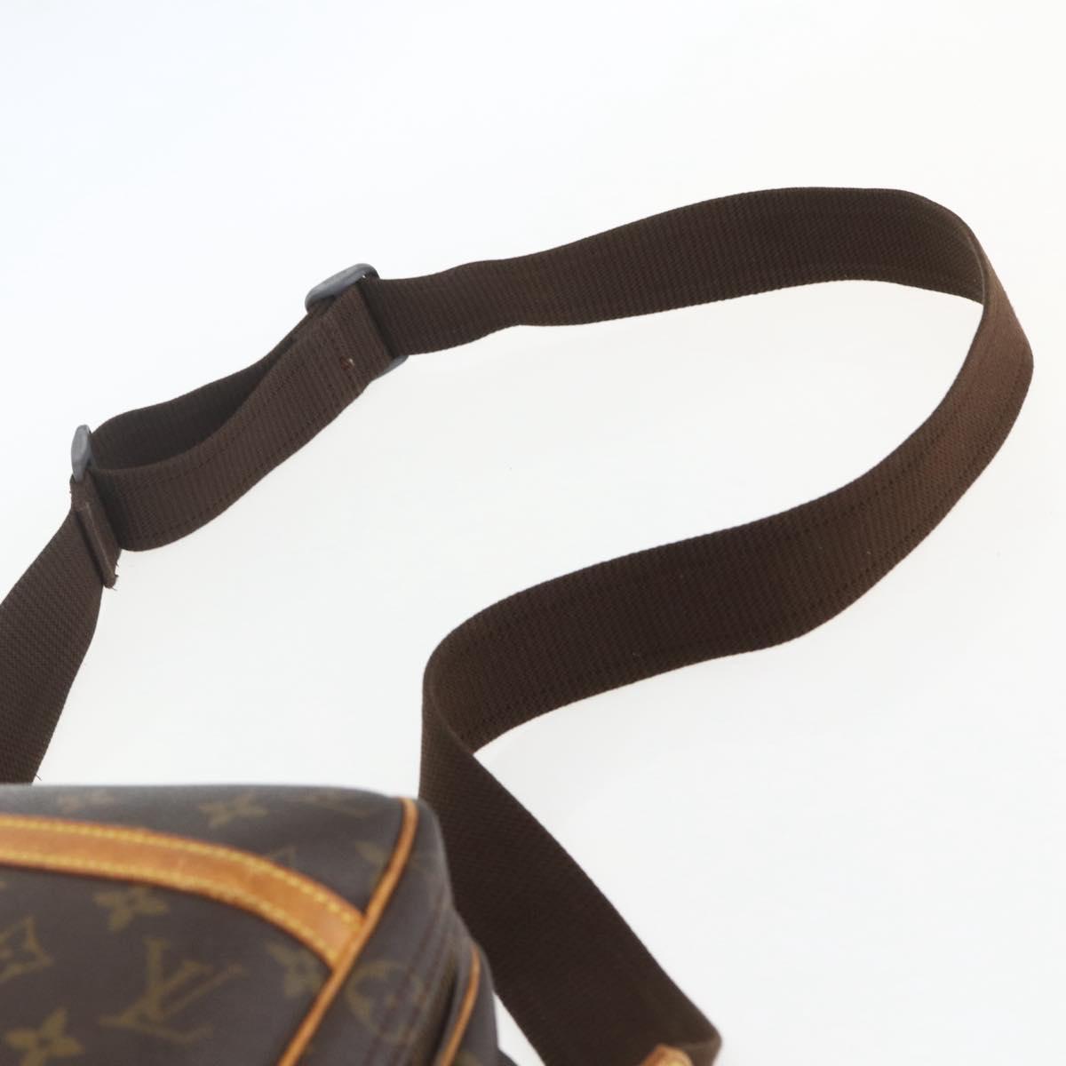 LOUIS VUITTON Monogram Reporter PM Shoulder Bag M45254 LV Auth ka646