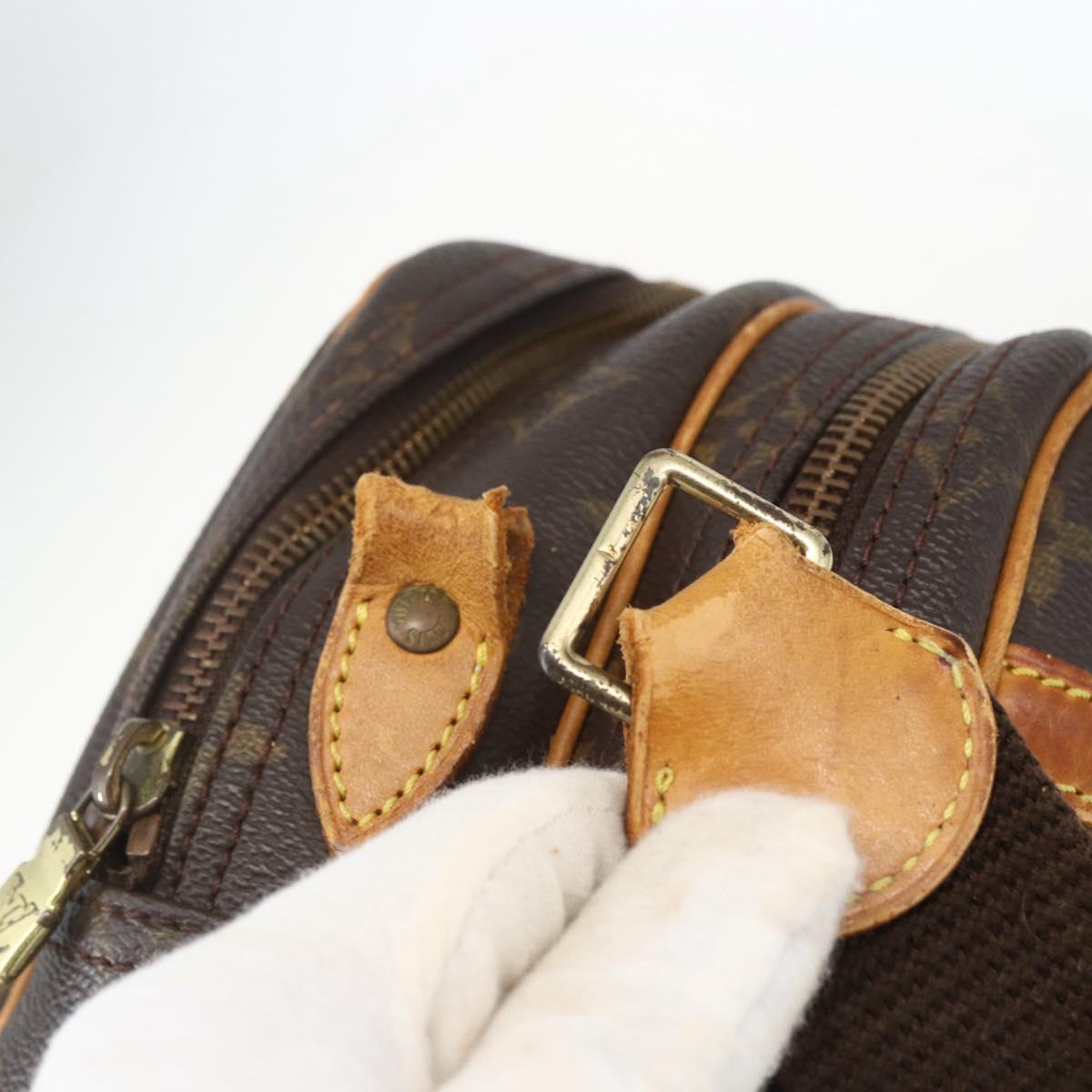 LOUIS VUITTON Monogram Reporter PM Shoulder Bag M45254 LV Auth ka646