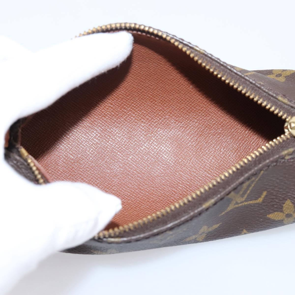LOUIS VUITTON Monogram Papillon Pouch Pouch LV Auth ka6467