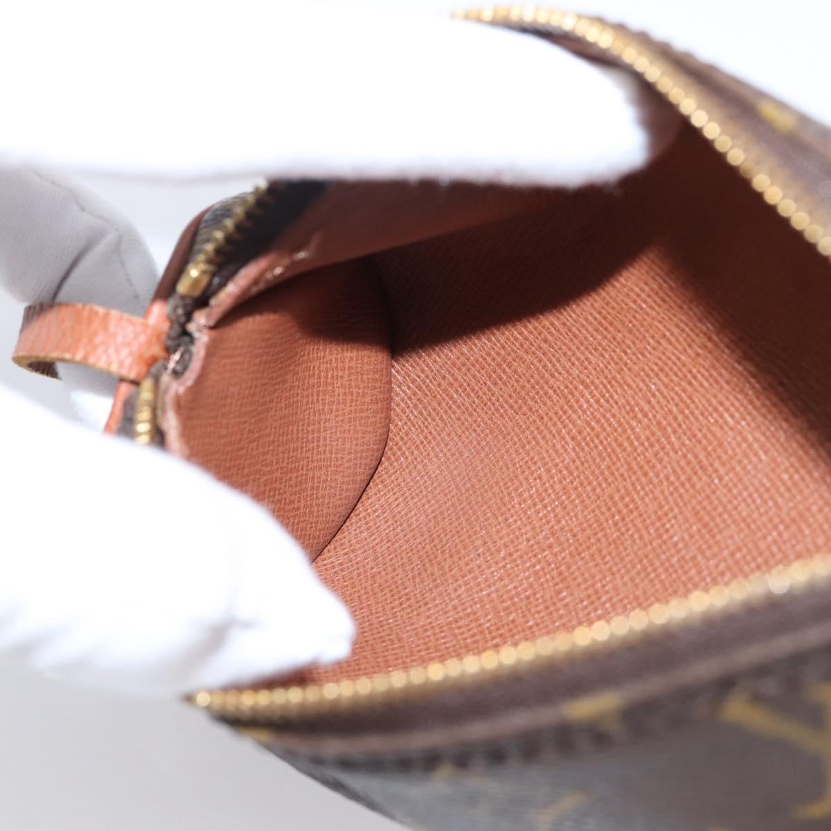 LOUIS VUITTON Monogram Papillon Pouch Pouch LV Auth ka6467
