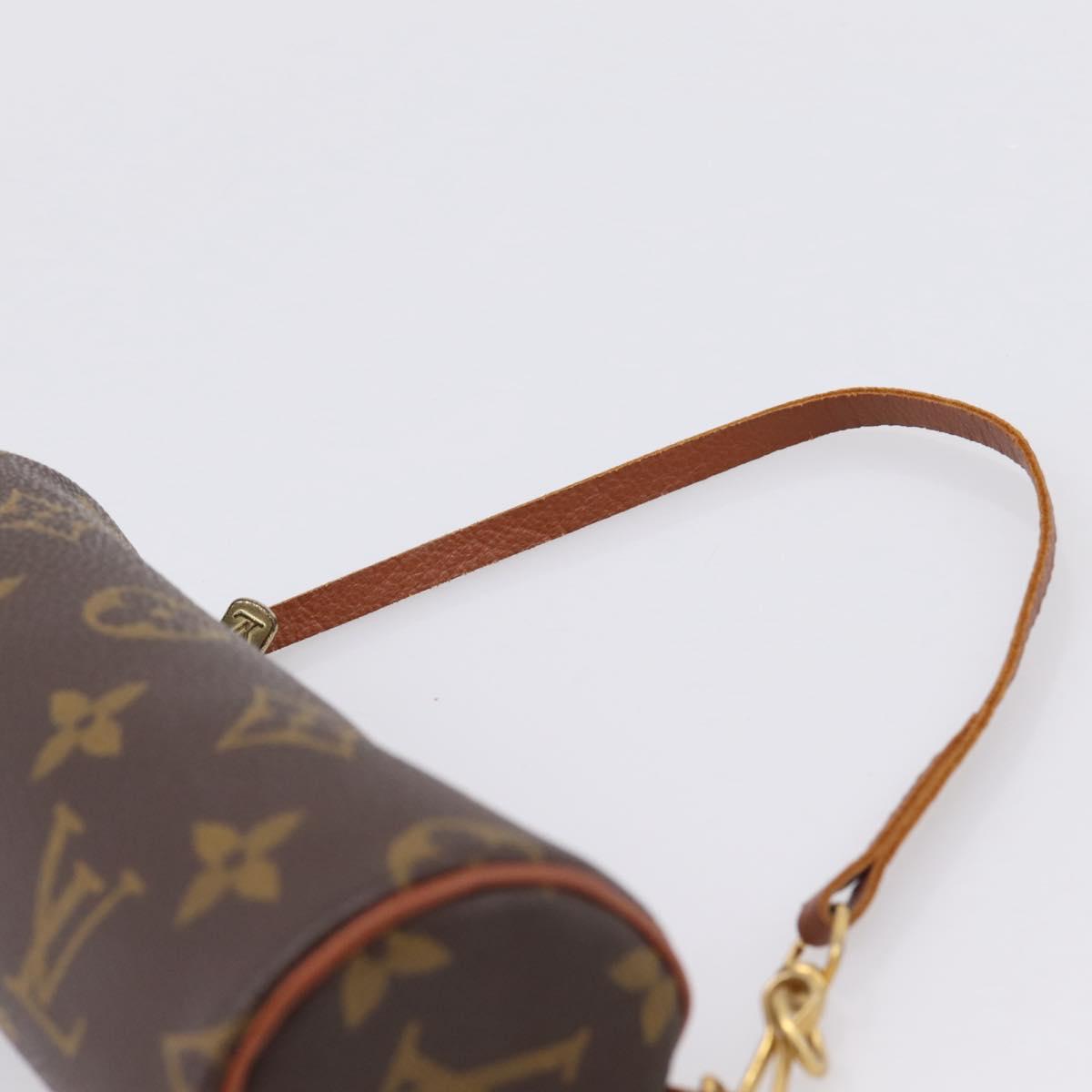 LOUIS VUITTON Monogram Papillon Pouch Pouch LV Auth ka6467
