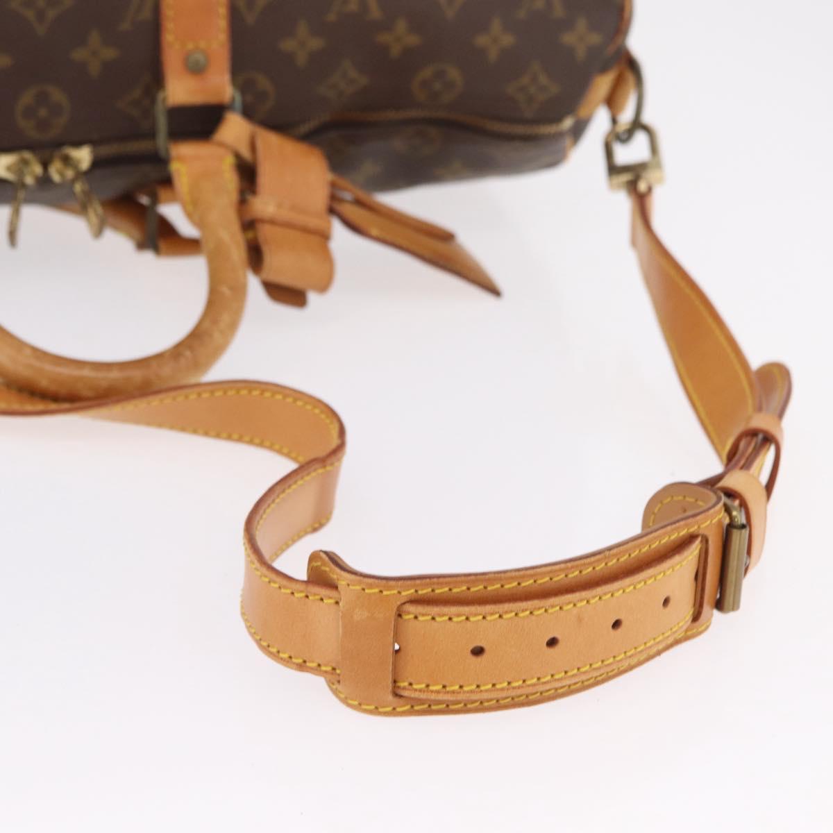 LOUIS VUITTON Monogram Keepall Bandouliere 45 Boston Bag M41418 LV Auth ka6478A