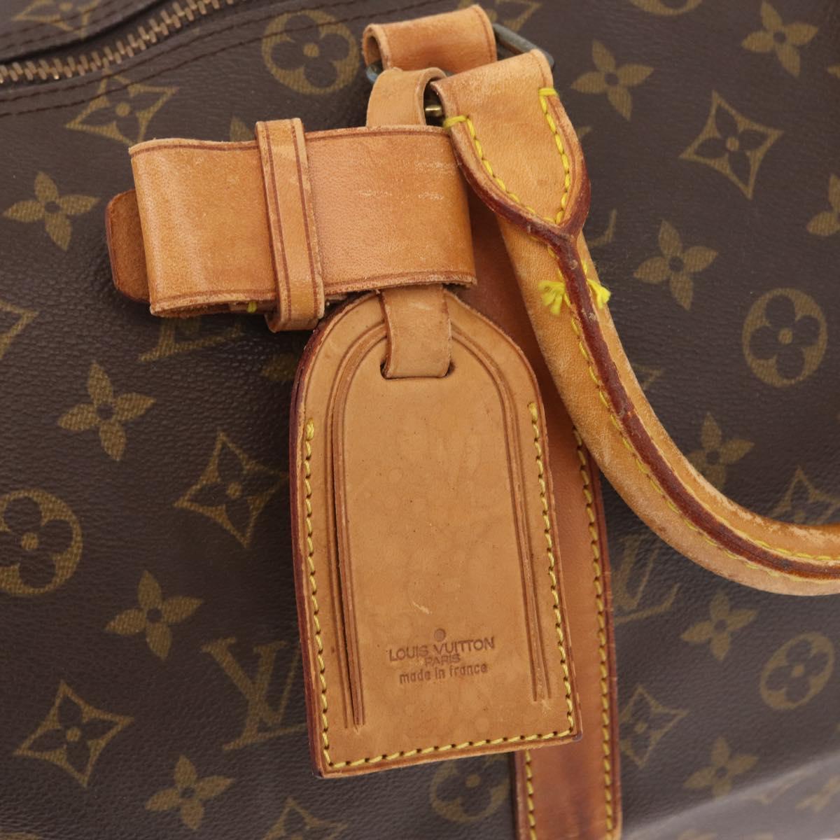 LOUIS VUITTON Monogram Keepall Bandouliere 45 Boston Bag M41418 LV Auth ka6478A