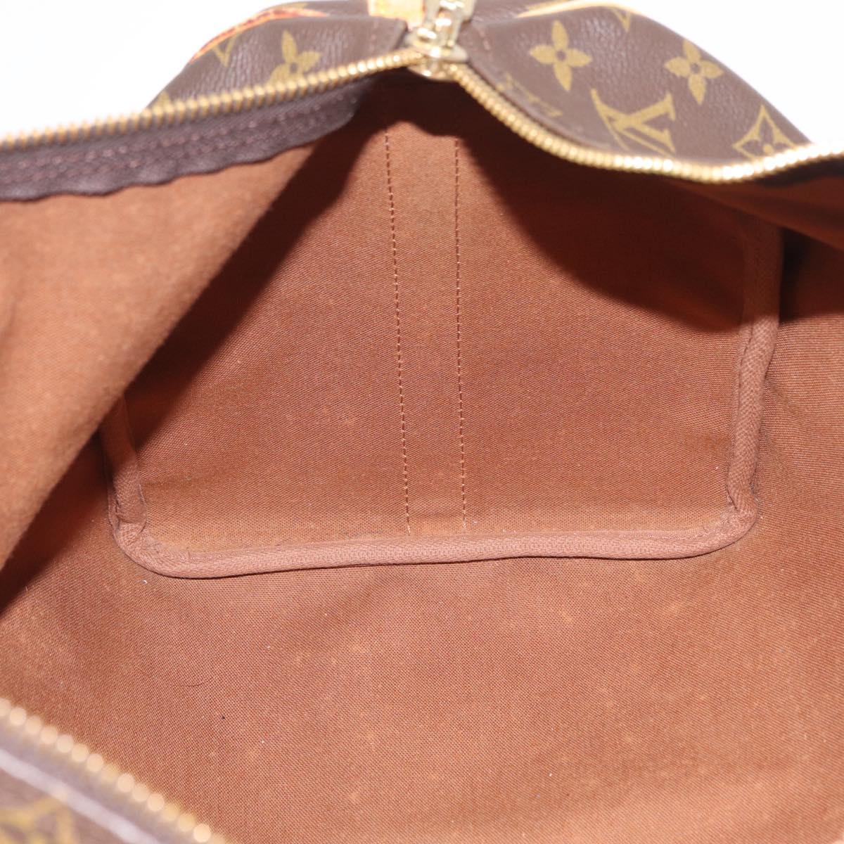LOUIS VUITTON Monogram Keepall Bandouliere 45 Boston Bag M41418 LV Auth ka6478A