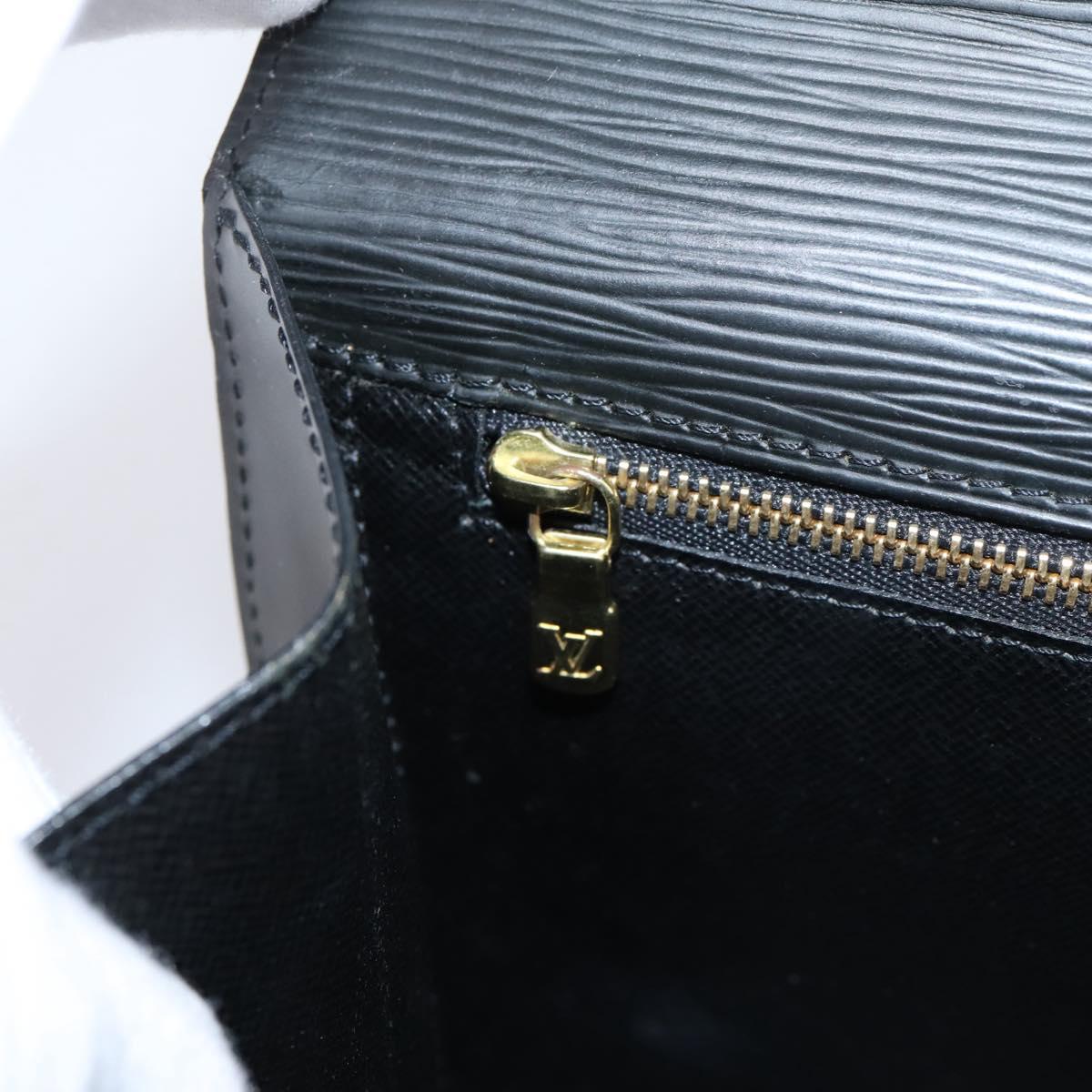 LOUIS VUITTON Epi Monceau 28 Hand Bag Black M52122 LV Auth ka6480