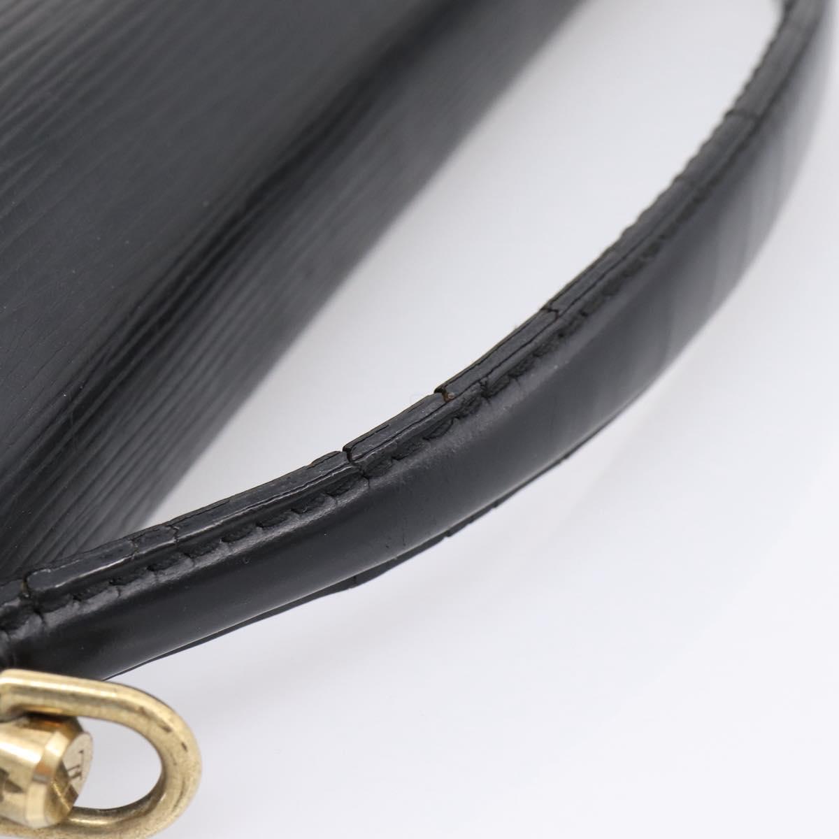 LOUIS VUITTON Epi Monceau 28 Hand Bag Black M52122 LV Auth ka6480