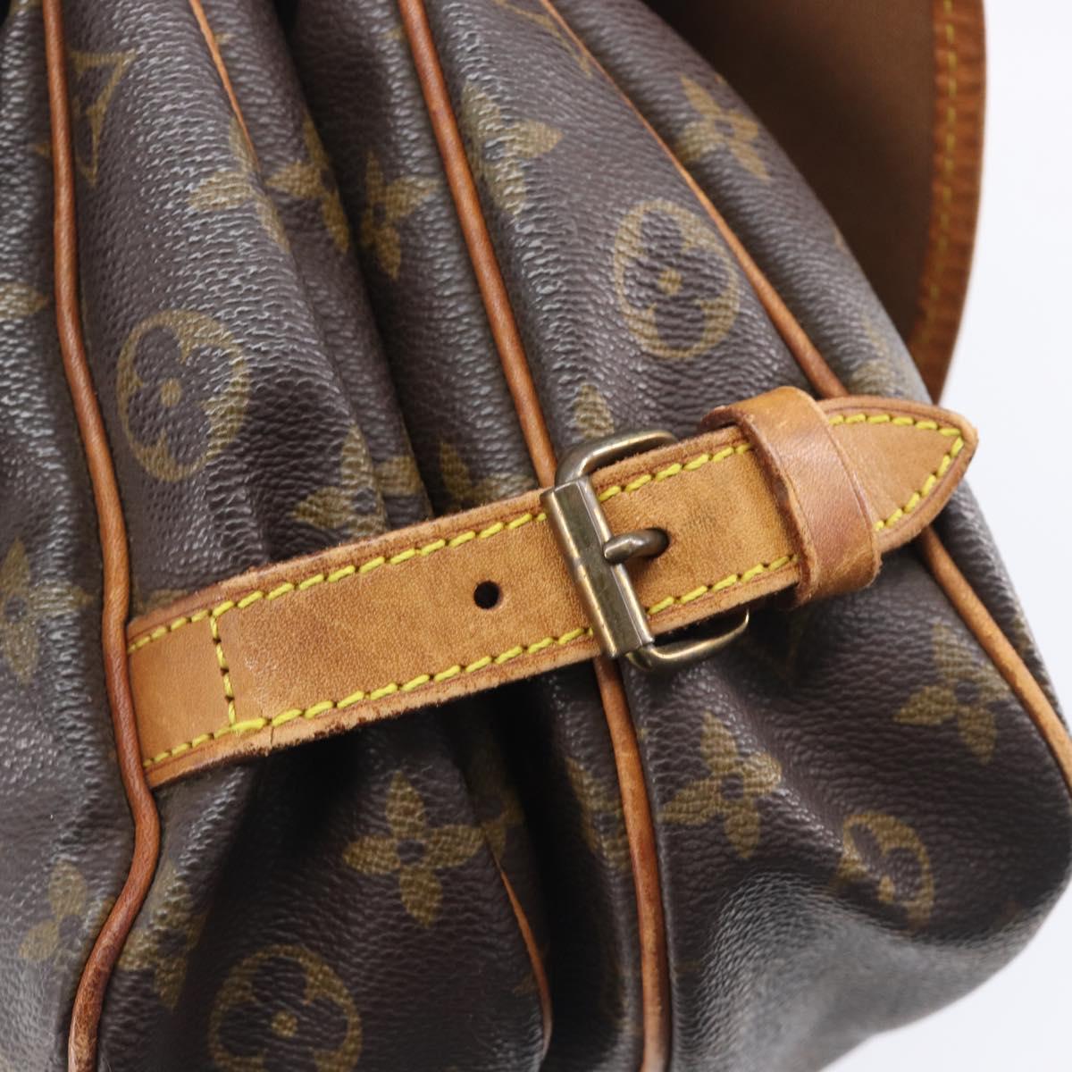 LOUIS VUITTON Monogram Saumur 30 Shoulder Bag M42256 LV Auth ka6514