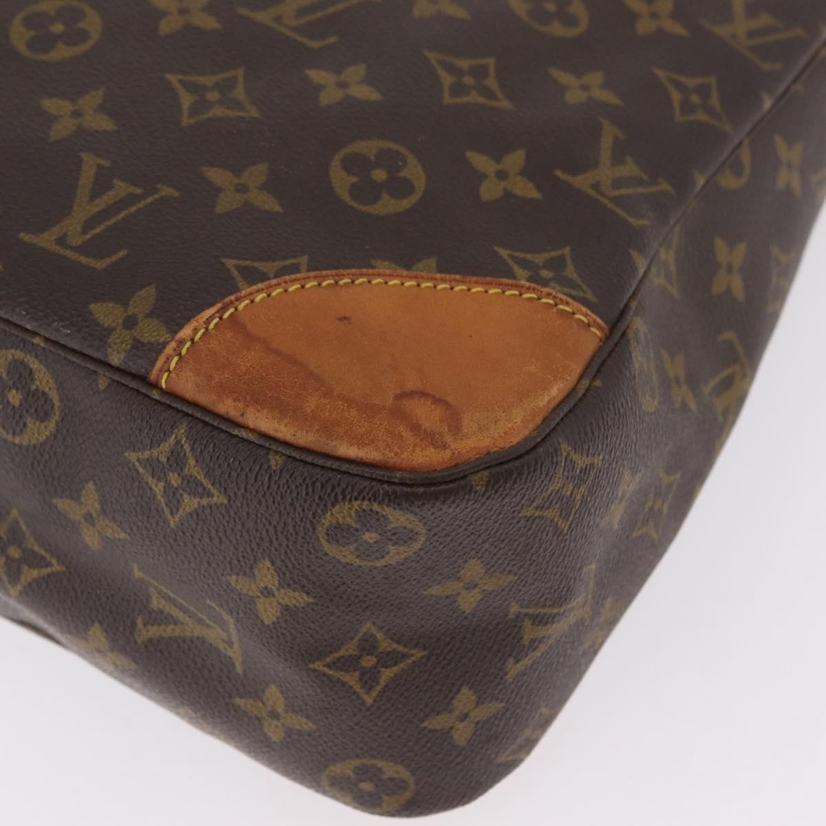 LOUIS VUITTON Monogram Boulogne 35 Shoulder Bag M51260 LV Auth ka6515