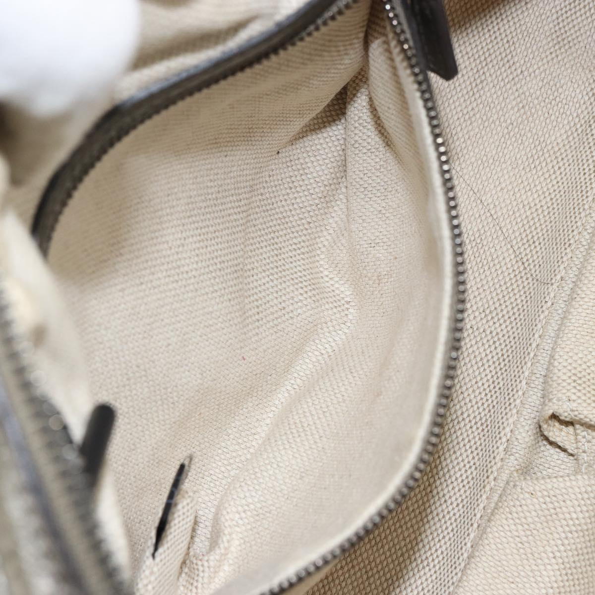 GUCCI Chain Shoulder Bag Leather Gold Tone 308983 Auth ka653