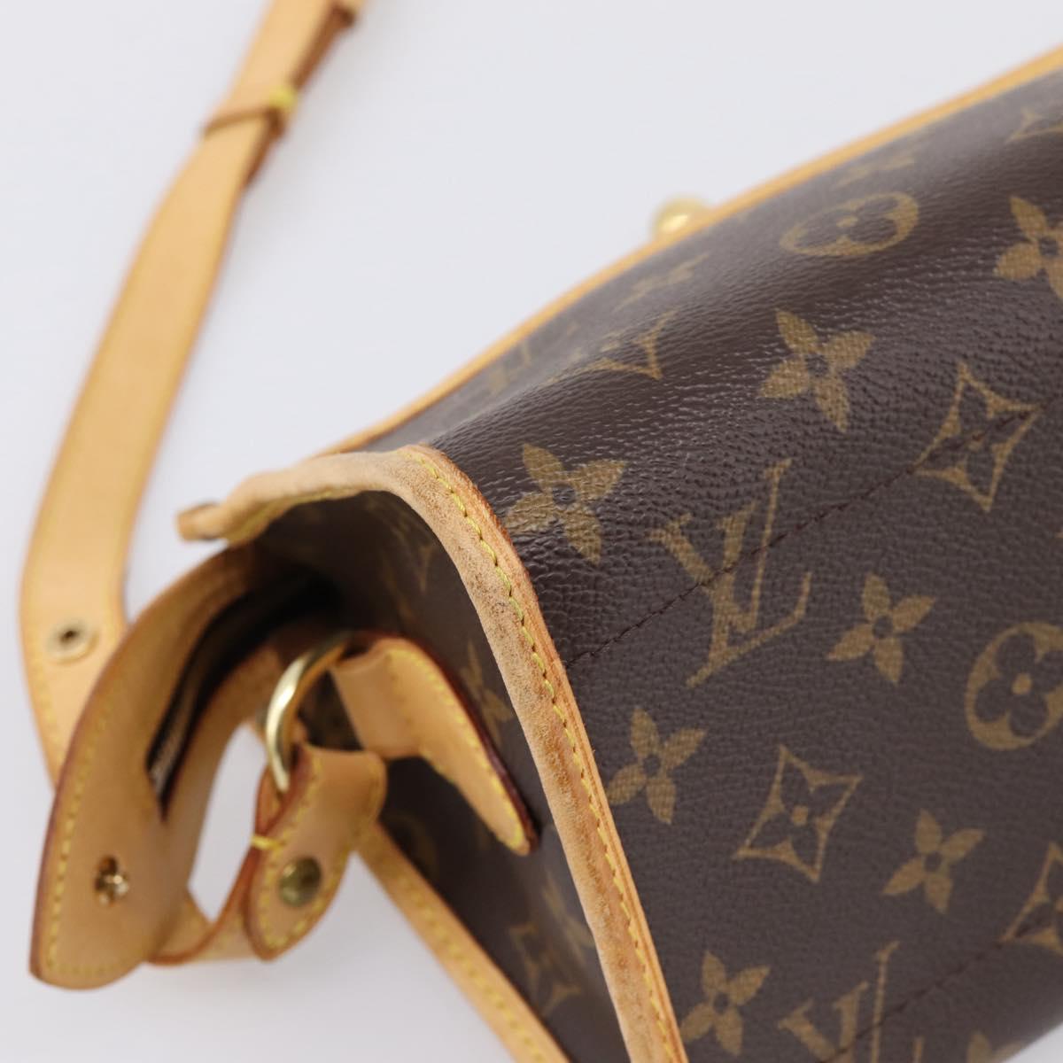 LOUIS VUITTON Monogram Popincourt Long Shoulder Bag M40008 LV Auth ka6535A