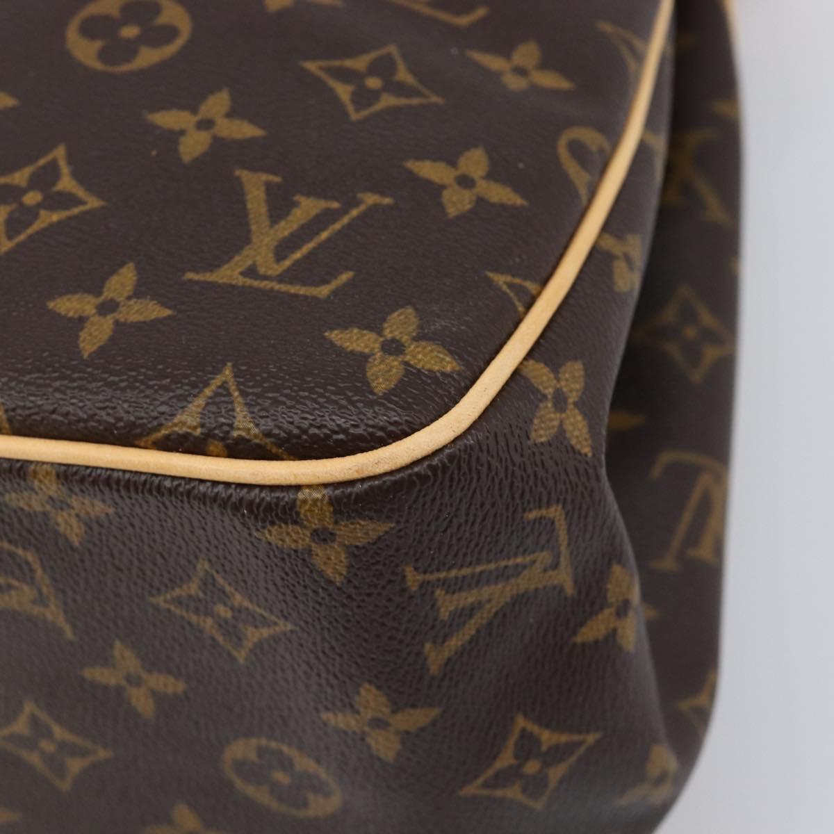 LOUIS VUITTON Monogram Batignolles Horizontal Tote Bag M51154 LV Auth ka6543V