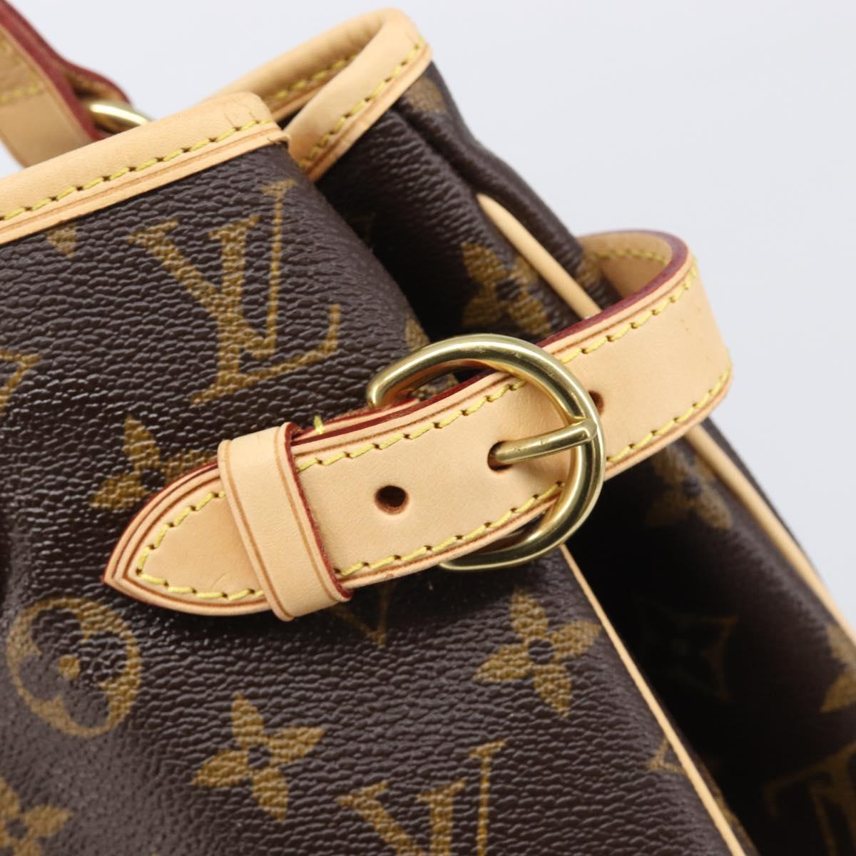 LOUIS VUITTON Monogram Batignolles Horizontal Tote Bag M51154 LV Auth ka6543V
