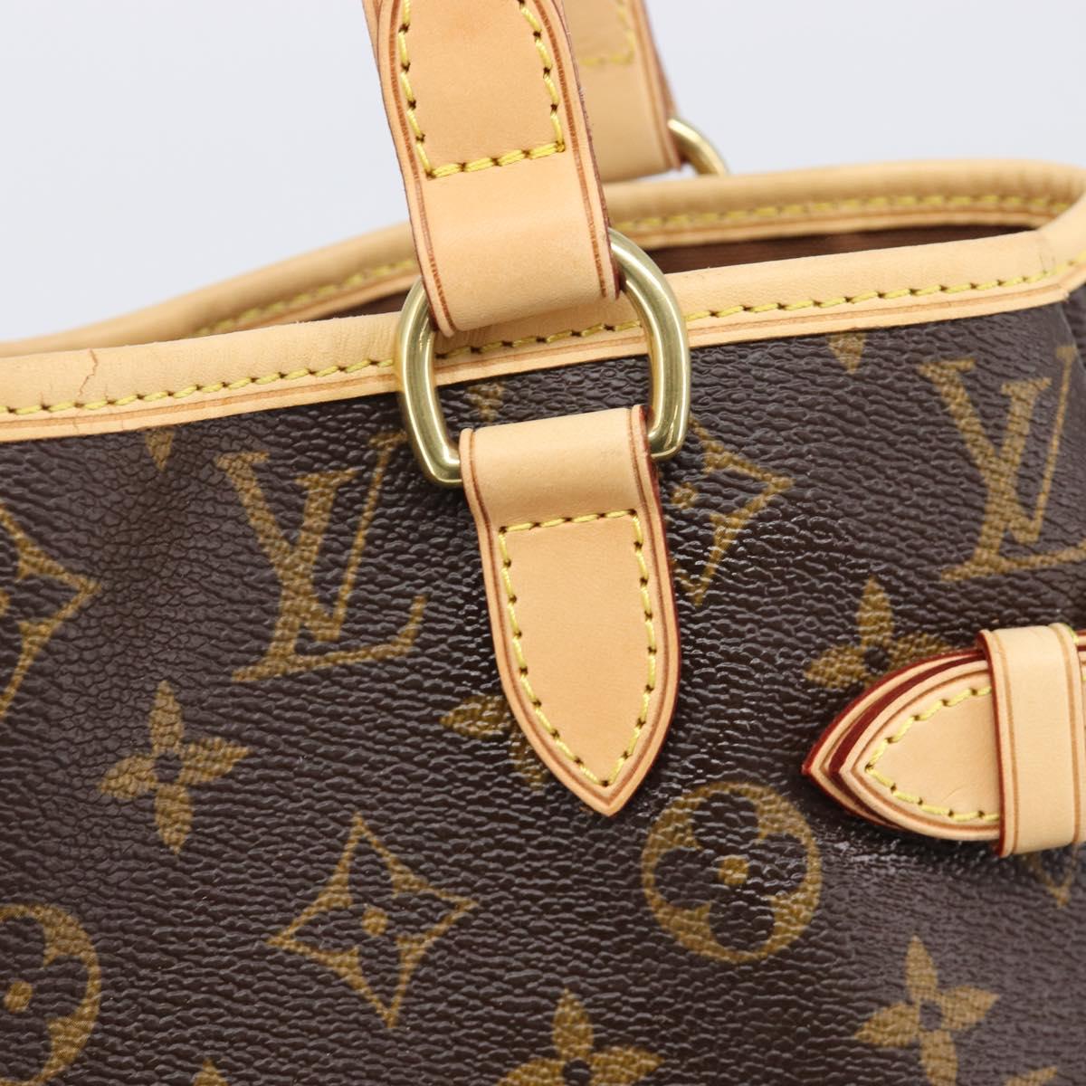 LOUIS VUITTON Monogram Batignolles Horizontal Tote Bag M51154 LV Auth ka6543V