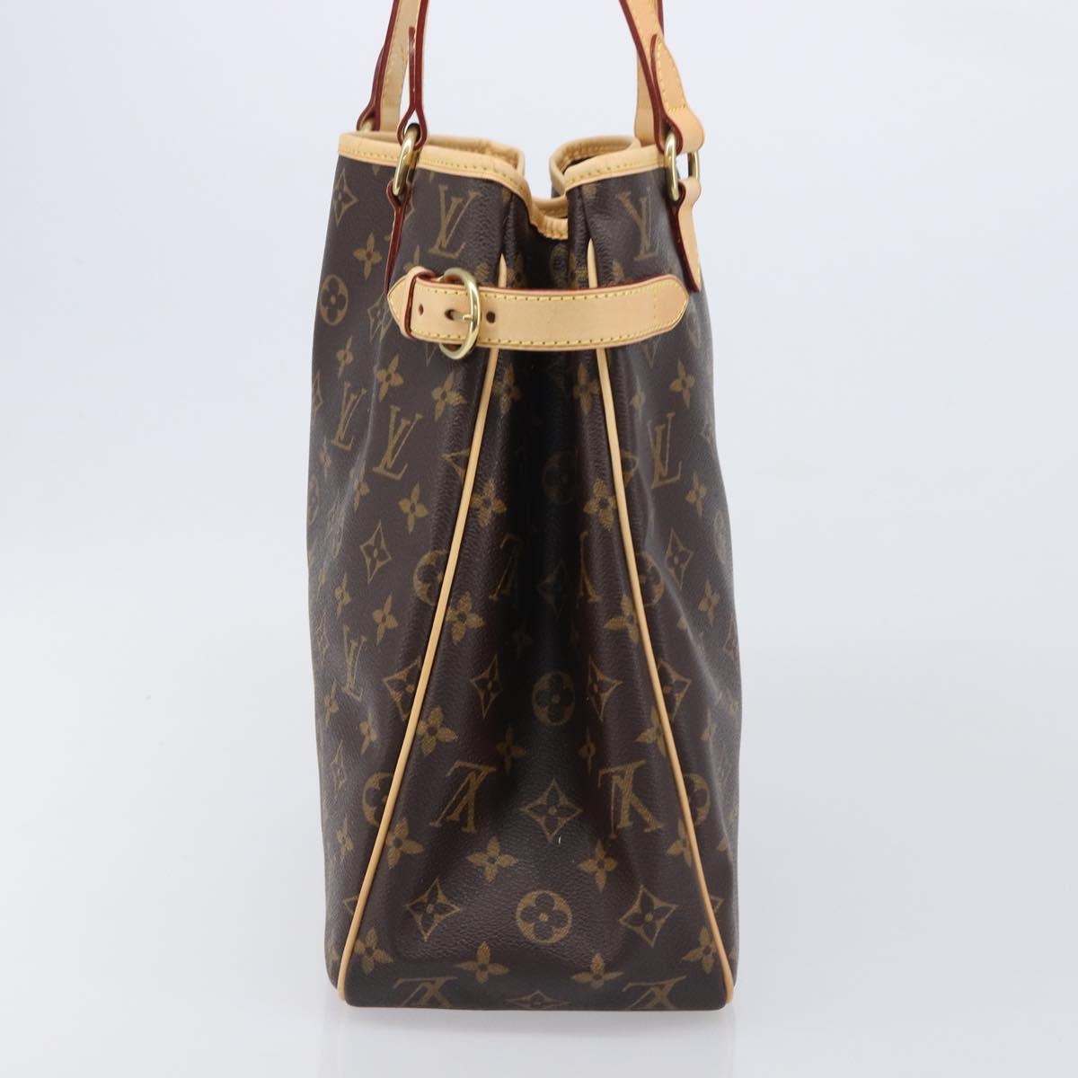 LOUIS VUITTON Monogram Batignolles Horizontal Tote Bag M51154 LV Auth ka6543V