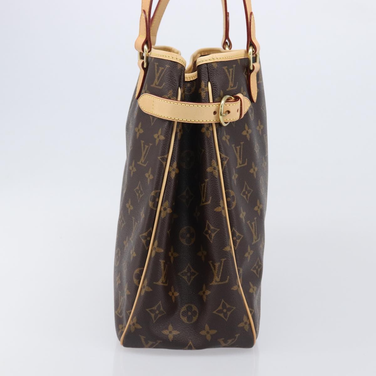LOUIS VUITTON Monogram Batignolles Horizontal Tote Bag M51154 LV Auth ka6543V