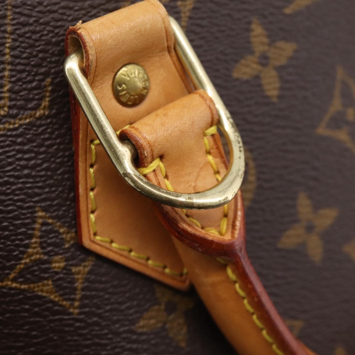 LOUIS VUITTON Monogram Alma Hand Bag M51130 LV Auth ka6544V