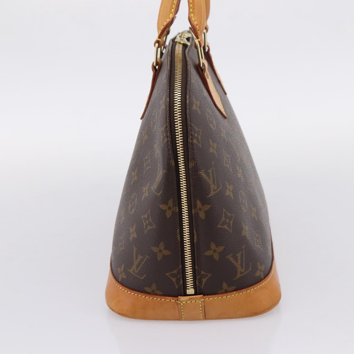 LOUIS VUITTON Monogram Alma Hand Bag M51130 LV Auth ka6544V