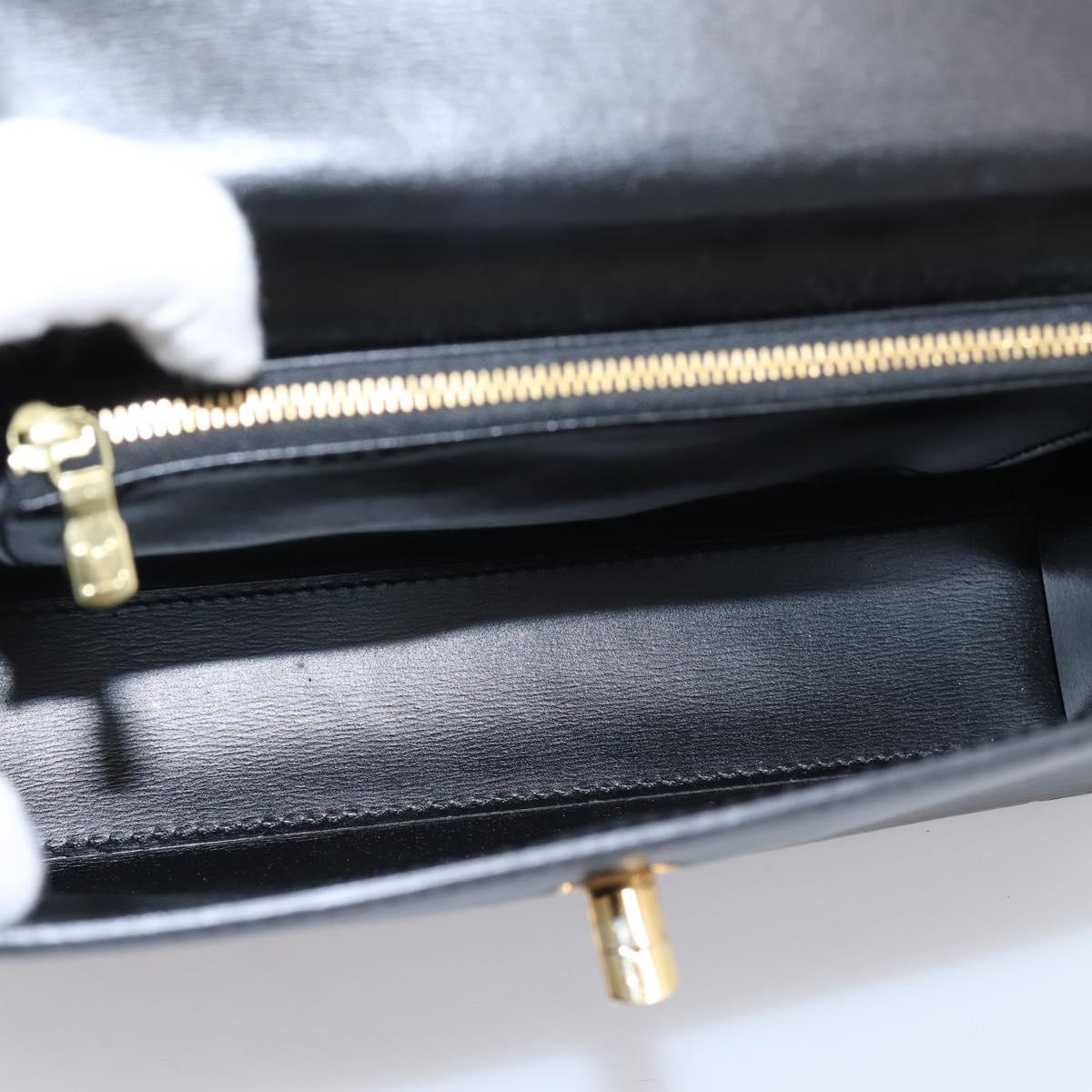 LOUIS VUITTON Epi Malesherbes Hand Bag Black M52372 LV Auth ka6554