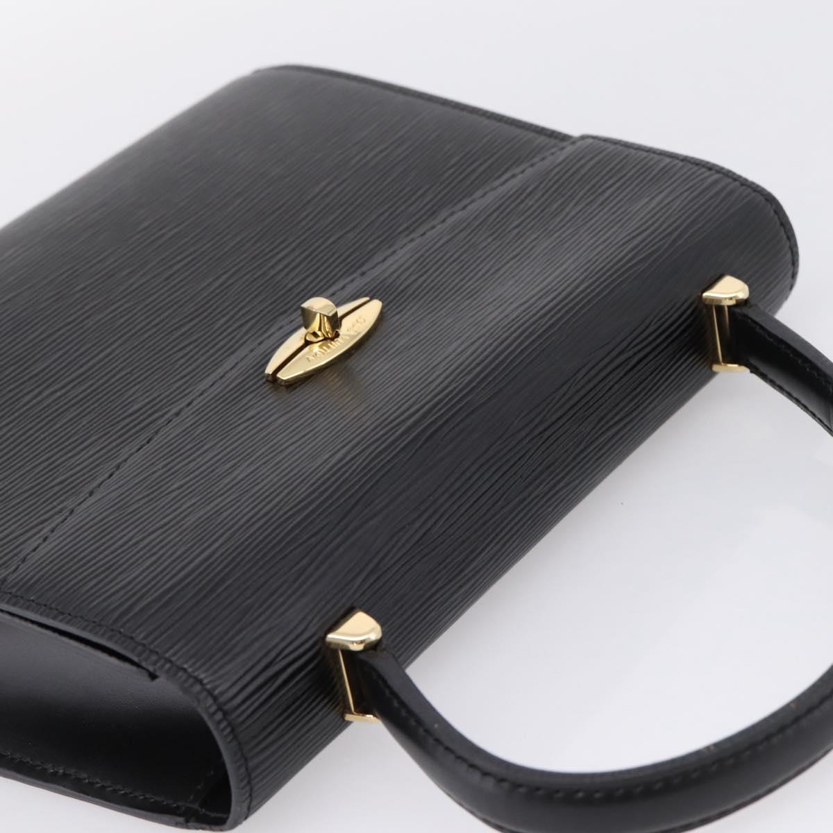 LOUIS VUITTON Epi Malesherbes Hand Bag Black M52372 LV Auth ka6554