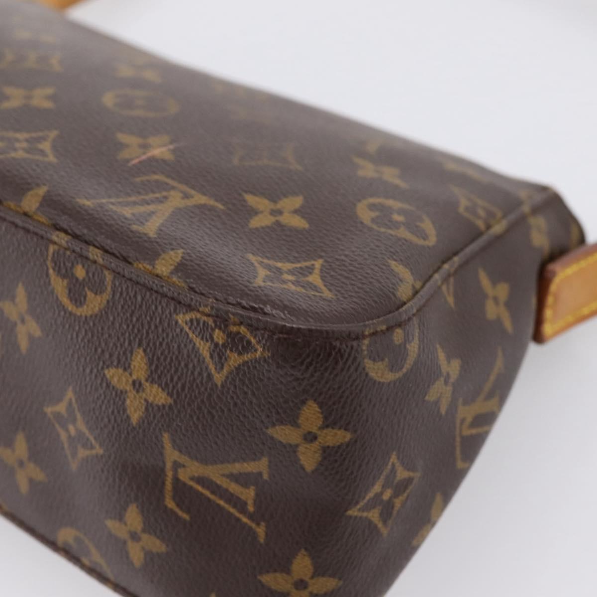 LOUIS VUITTON Monogram Mini Looping Shoulder Bag M51147 LV Auth ka6569
