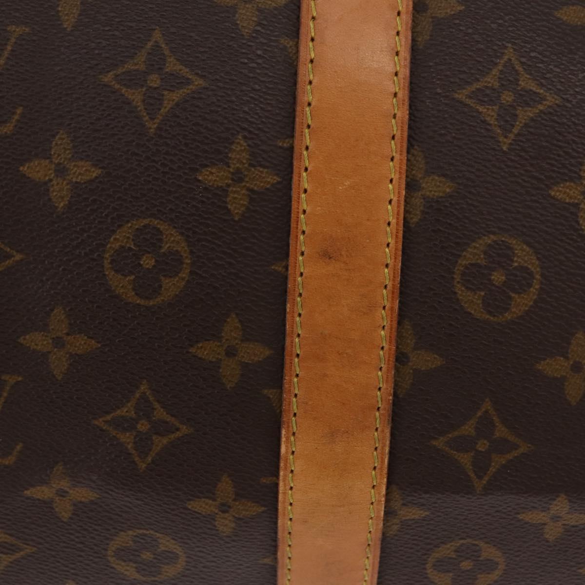 LOUIS VUITTON Monogram Keepall 60 Boston Bag M41422 LV Auth ka6571